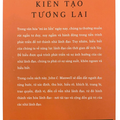 Phẩm Chất Lãnh Đạo - Kiến Tạo Tương Lai