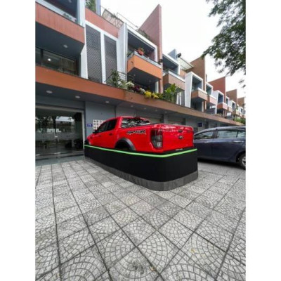 Quây Chống Chuột Ô Tô Hàng Loại Tốt, Chân Inox304, Dày Dặn Dải Phản Quang Xanh