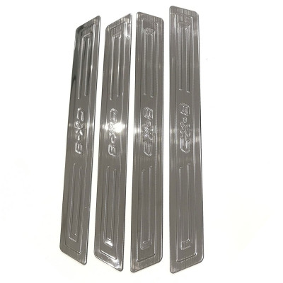 Bộ Nẹp Bước Chân Trong Ngoài Mạ Titan Cao Cấp Dành Cho Ô Tô Mazda CX8 2018-2019