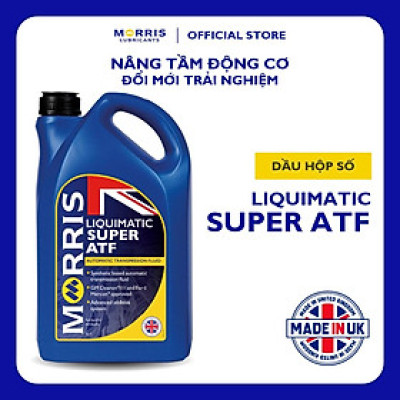 Dầu Hộp Số Tự Động/ Trợ Lực Lái Cho Ô Tô Cao Cấp - Morris Lubricants Liquimatic Super ATF / Can 5L