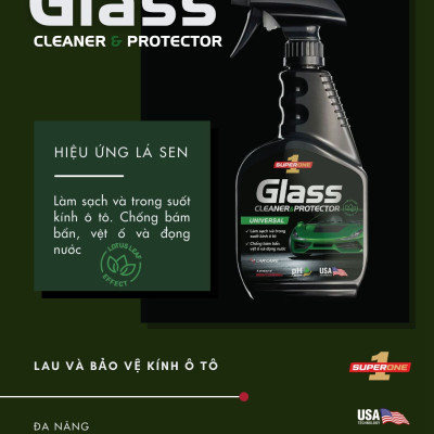 Nước Lau Và Bảo Vệ Kính SUPERONE Glass Cleaner And Protector  – Universal SOUTHWALL A303