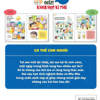 Quiz! Khoa học kì thú – Cơ thể con người