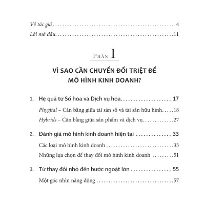 Pre-Order - Chuyển Đổi Toàn Diện Mô Hình Kinh Doanh