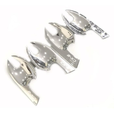 Bộ ốp tay nắm, hõm cửa xe dành cho Mazda CX-8, CX8 mạ Crom