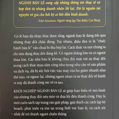 Khởi Nghiệp Ngành Bán Lẻ