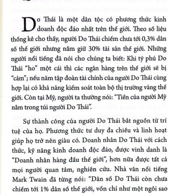Triết Lý Làm Giàu Của Người Do Thái