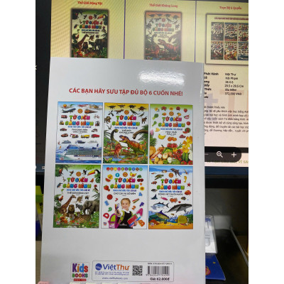 Song ngữ đầu tiên của bé _Thế giới bằng tranh_ Thế giới động vật (Mới)