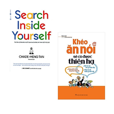 Combo 2 cuốn sách Kĩ Năng Làm Việc : Khéo Ăn Nói Sẽ Có Được Thiên Hạ ( Tái Bản ) +  Search Inside Yourself - Tạo Ra Lợi Nhuận Vượt Qua Đại Dương Và Thay Đổi Thế Giới