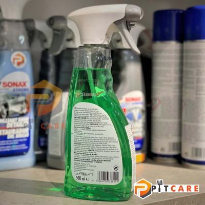 CHAI XỊT VỆ SINH LÀM SẠCH VÀ TRONG KÍNH LÁI CAO CẤP SONAX CLEAR GLASS 338241 500ML