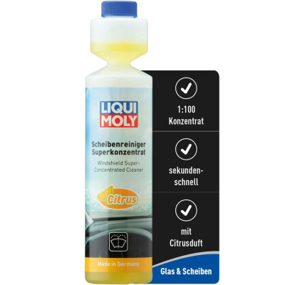 Nước rửa kính lái đậm đặc tỉ lệ 1:100 Liqui Moly 1519 - Tặng kèm 1 khăn lau chuyên dụng 3M