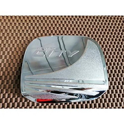 Ốp Nắp Bình Xăng Dành Cho Xe Honda City đời 2018 đến 2021 Mạ Crom