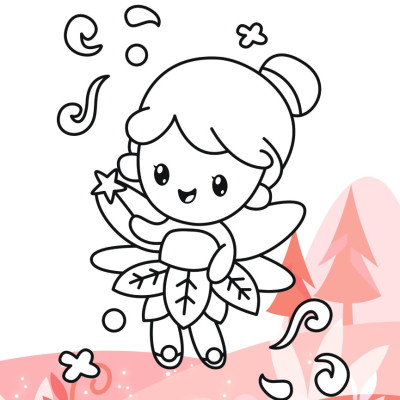 Tô Màu Diệu Kỳ - Cô Tiên Xinh (MEGA)