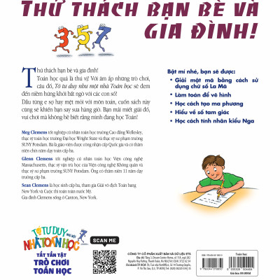 Tớ Tư Duy Như Một Nhà Toán Học - Tất Tần Tật Trò Chơi Toán Học