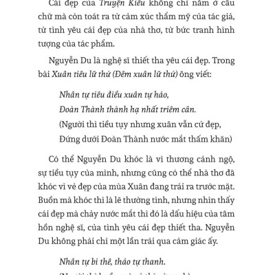 Mỹ Học Của Nguyễn Du