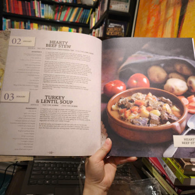 Sách - A Year Full of Recipes: 365 Recipes, One for Every Day of the Year Plus 1 for a Leap Year