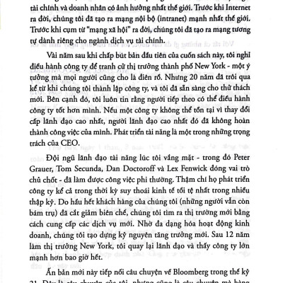 Bloomberg Tự Truyện