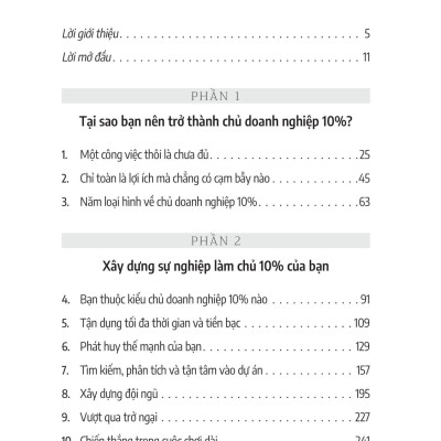 Doanh Nhân Part-Time - The 10 Percent Entrepreneur