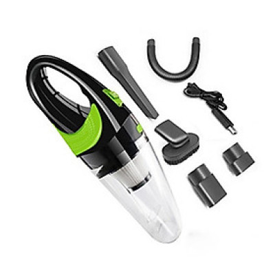 Máy hút bụi ô tô không dây cao cấp -hút bụi ô tô- hút bụi gia đình (xanh phối đen)