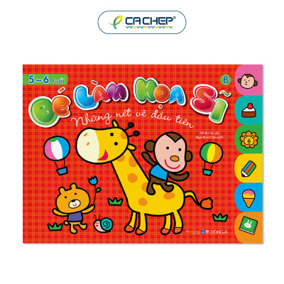 Combo 6 cuốn Bé làm họa sĩ