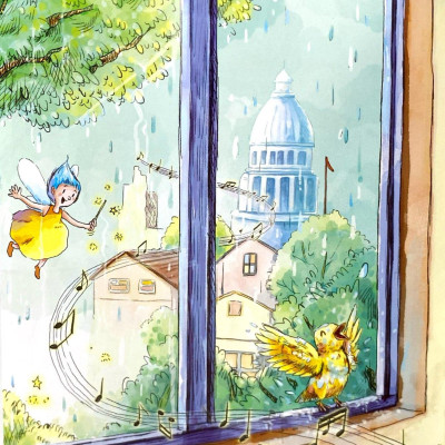 Sách - 10 Chỉ Số Vàng Quyết Định Tương Lai Của Trẻ - Bồi Dưỡng Chỉ Số Trí Tuệ Tinh Thần - Spiritual Quotient (SQ) - Ngày Mưa Không Tệ Như Mình Nghĩ! - Rainy Days Aren