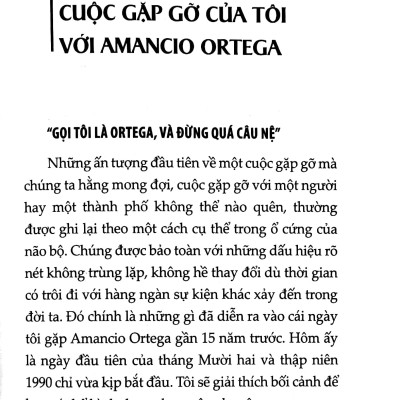 Từ Zero Đến Zara - Câu Chuyện Về Thiên Tài Phía Sau Những Nhãn Hiệu Thời Trang Toàn Cầu