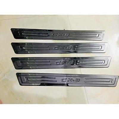 ỐP BẬC TRONG VÀ NGOÀI TITAN DÀNH CHO Xe MAZDA CX8, ỐP CHỐNG XƯỚC BẬC CỬA CX8 TITAN