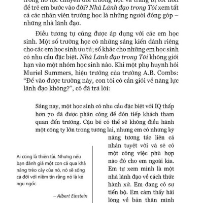 The Leader In Me - Nhà Lãnh Đạo Trong Tôi