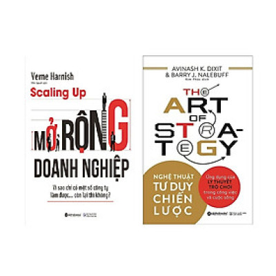 Combo Phương Pháp Tư Duy Trong Quản Lý Mở Rộng Doanh Nghiêp ( Nghệ Thuật Tư Duy Chiến Lược + Mở Rộng Doanh Nghiệp ) ( Quà Tặng: Cây Viết Kute