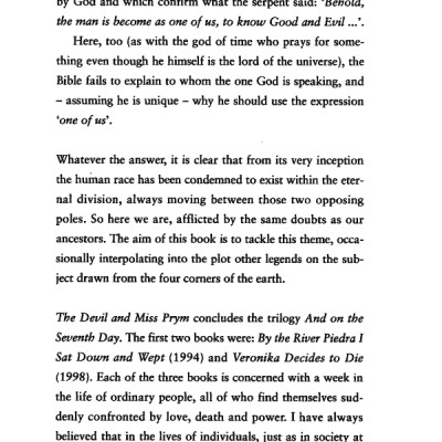 The Devil And Miss Prym