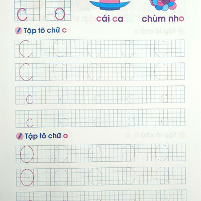Sách - Tập Tô Chữ Mẫu Giáo - Dành Cho Trẻ 5-6 Tuổi (Tái Bản 2025)