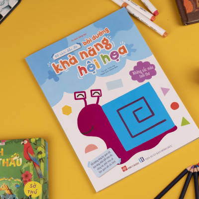 Sách -Bộ sách đầu đời bồi dưỡng khả năng hội hoạ (Bồi dưỡng năng lực sáng tạo, khả năng quan sát, kỹ năng dùng bút)