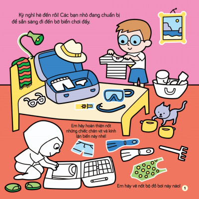 Sách Tô Màu Khám Phá Thế Giới - 3 - 9 Tuổi - Bộ + Lẻ