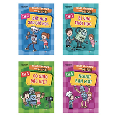 Combo Nhật Kí Đi Học Của Mike (Trọn Bộ 4 Tập)