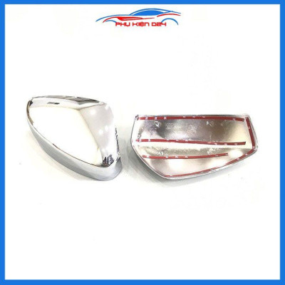 Ốp gương Mazda 2 mạ crom bảo vệ chống trầy trang trí làm đẹp xe