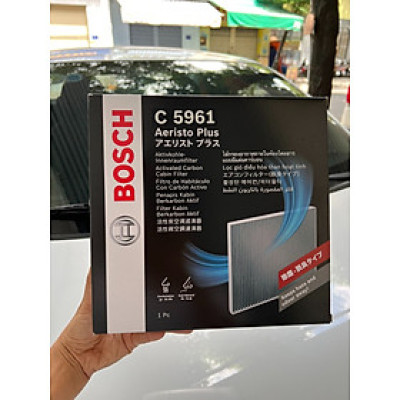 Lọc Gió Điều Hòa Than Hoạt Tính BOSCH Aeristo Plus C5961 Dành Cho Xe Mazda CX5 (11- ), Mazda 3 ( 13- 18)