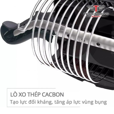 Con lăn tập cơ bụng AB Carver Pro kèm thảm kê gối tiện dụng, có lò xo đàn hồi giúp việc tập luyện trở lên dễ dàng hơn.