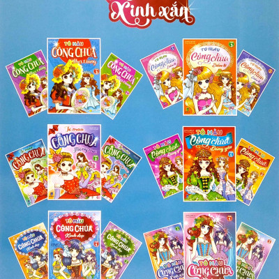 Tô Màu Công Chúa Xinh Xắn - Tập 1