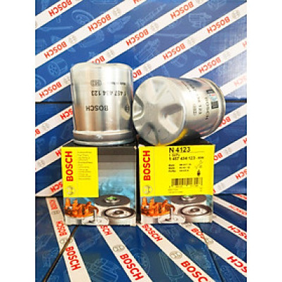 Lọc Nhiên Liệu Mercedes MB100 MB140 (Merc Tròn) Ssangyong Korando Musso Diesel/Máy Dầu - Bosch N4123