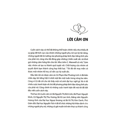 Sách Phụ Nữ Lãnh Đạo Bằng Yêu Thương