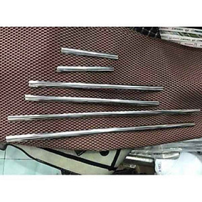 Bộ Nẹp Viền Chân Kính Inox Dành Cho Xe Ô Tô Getz Loại 6 Chi Tiết