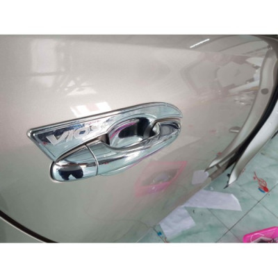 Bộ Ốp Tay Nắm , Hõm Cửa Xe VIOS 2019-2020-2021 Mạ Crom 8 Chi Tiết