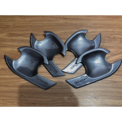 Ford Ranger, Bộ 4 Miếng Ốp Chắn , Hõm Cửa Xe Mẫu Cacbon