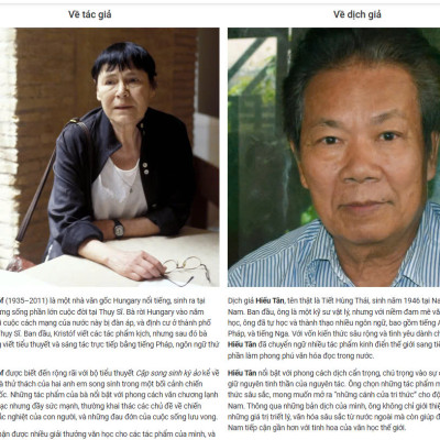 CẶP SONG SINH KỲ ẢO - Tiểu thuyết bộ ba: Quyển vở lớn - Chứng cứ - Lời nói dối thứ ba