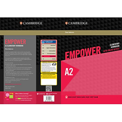 Empower A2 Elementary Workbook with Online Access