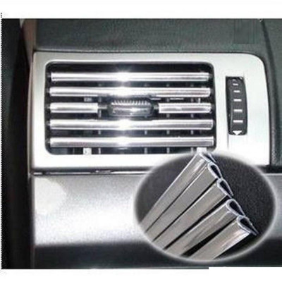 Dán viền trang trí xe hơi mạ crom - Nẹp chữ U trang trí, chống xước, bảo vệ xe, cuộn dài 12m