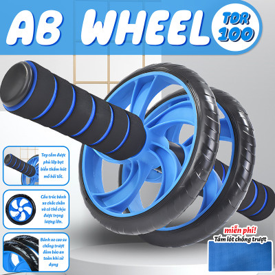 Con lăn tập cơ bụng TDR95 1 bánh - Con lăn TDR100 2 bánh Perfect AB Carver Pro