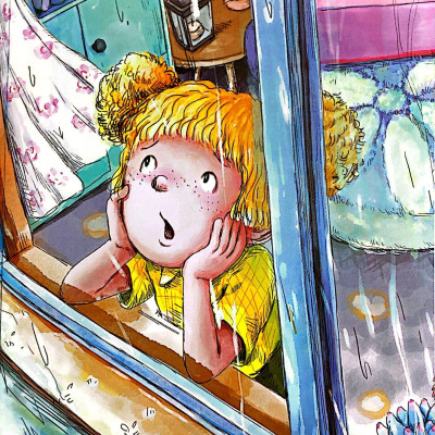 Sách - 10 Chỉ Số Vàng Quyết Định Tương Lai Của Trẻ - Bồi Dưỡng Chỉ Số Trí Tuệ Tinh Thần - Spiritual Quotient (SQ) - Ngày Mưa Không Tệ Như Mình Nghĩ! - Rainy Days Aren