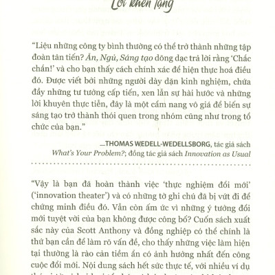 Sách Pace Books - Ăn, Ngủ, Sáng Tạo - Cách Biến Sự Sáng Tạo Trở Thành Thói Quen Hằng Ngày Trong Tổ Chức Của Bạn (Eat, Sleep, Innovate - How to Make Creativity an Everyday Habit Inside Your Organization)