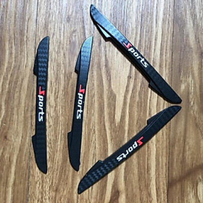Bộ 4 miếng cao su dán cánh cửa xe Chống va đập Logo SPORT