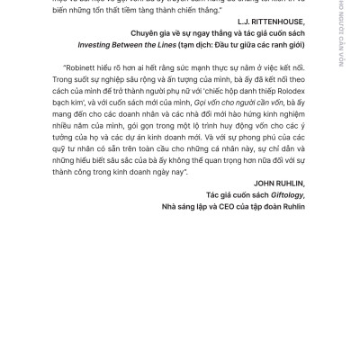 Gọi Vốn Cho Người Cần Vốn Vốn - Thấu Hiểu, Thuyết Phục, Hợp Tác Với Nhà Đầu Tư Hiệu Quả